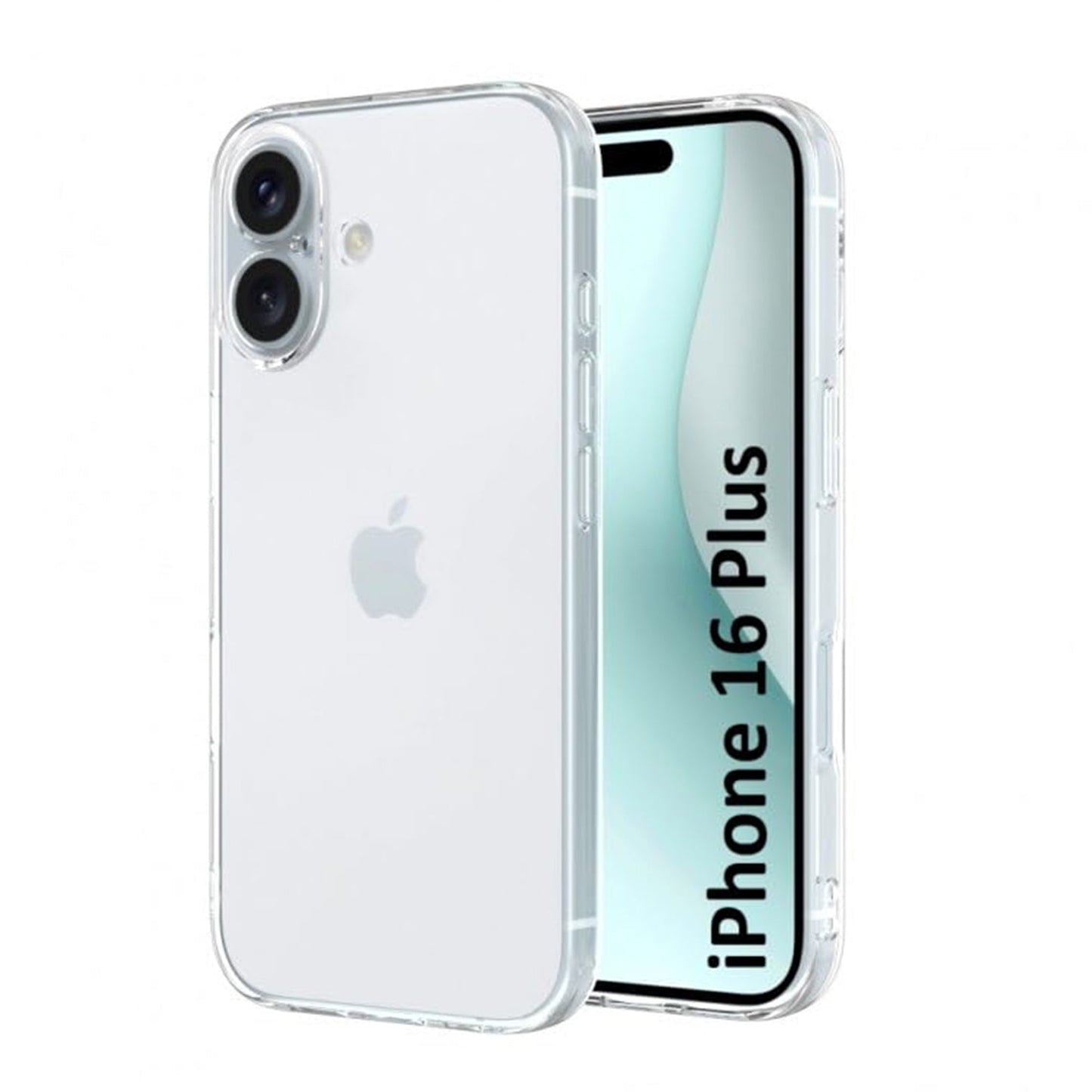 Transparent Hard Case For IPhone 16 Case (1 Pc)