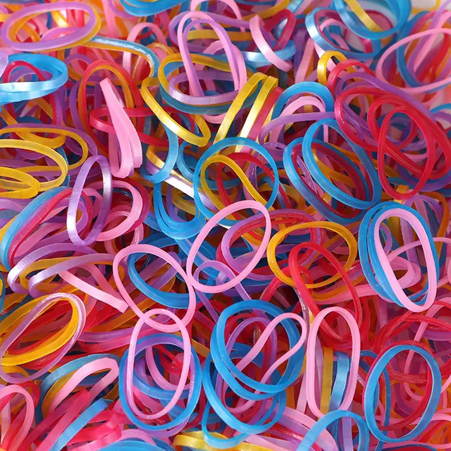 Unbreakable rubber bands for kitchen and office supplies