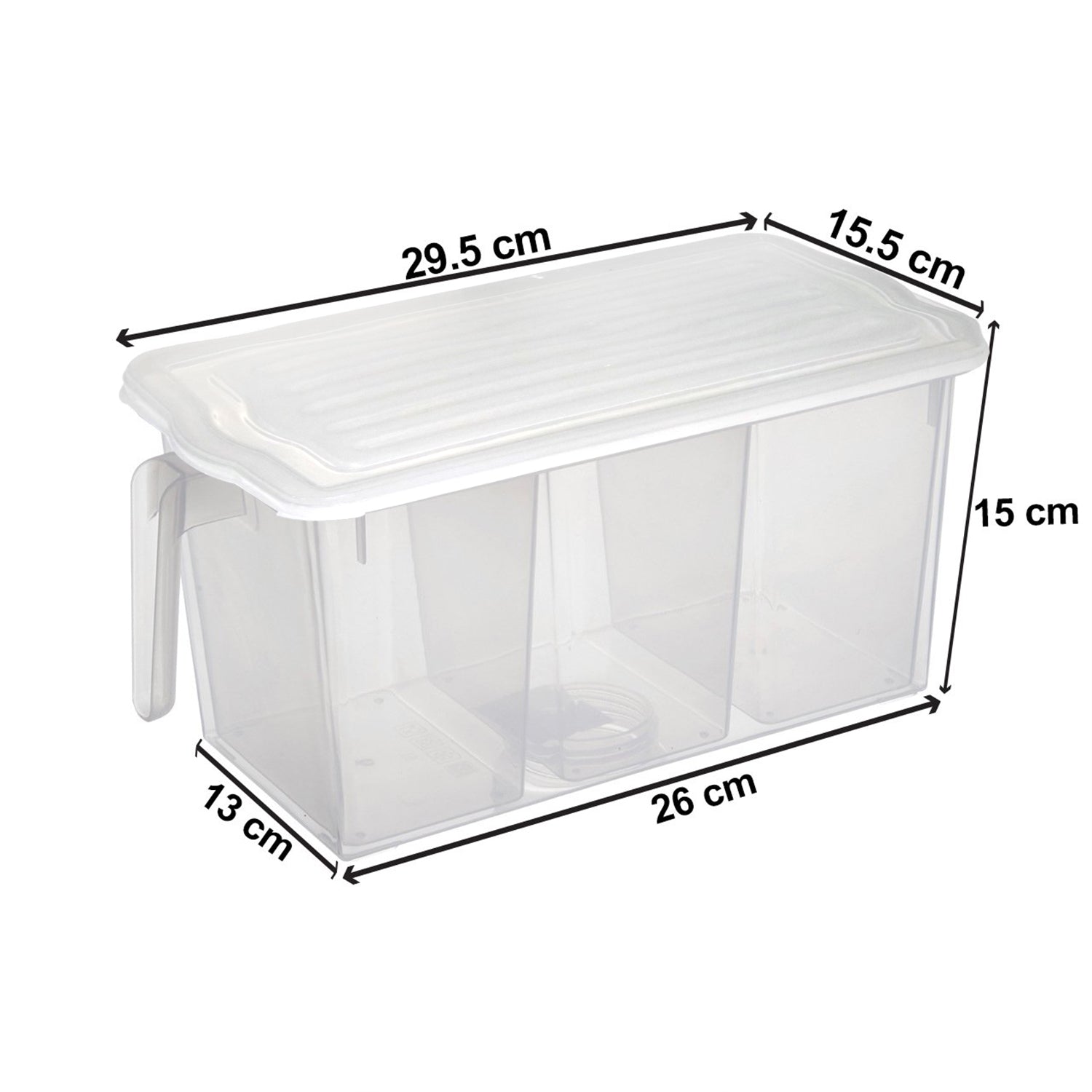 Fresh-keeping box with airtight seal for fridge