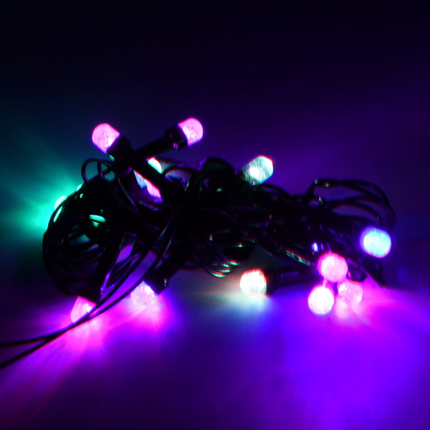 3M string lights for festivals, multi-color LED lights.