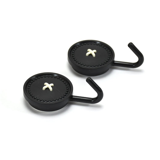 Heavy duty wall hook set