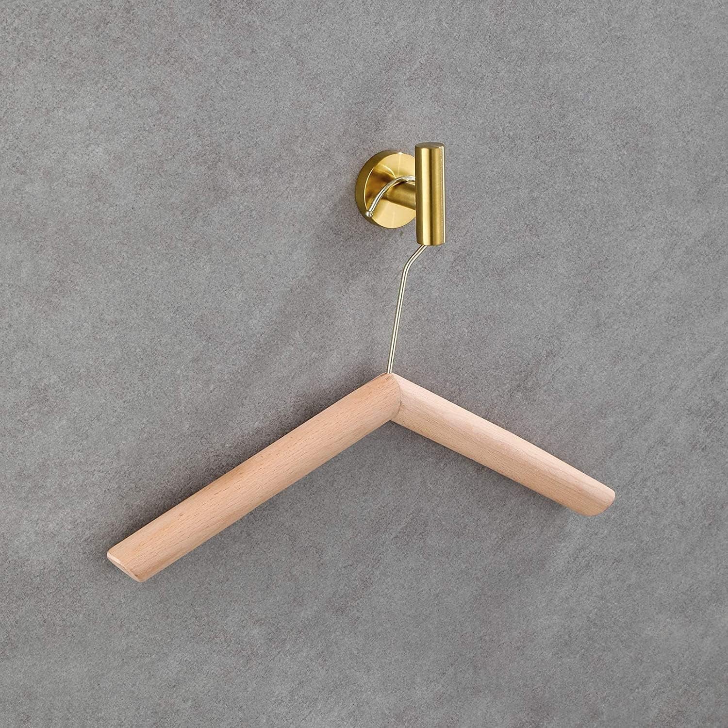 Wooden hangers for suits and coats