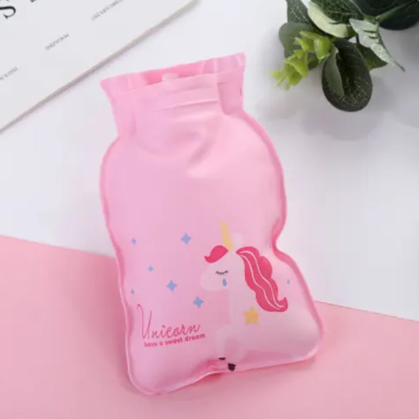 Portable hot water bag for hand and feet warmth, great for menstrual cramps and cold weather.