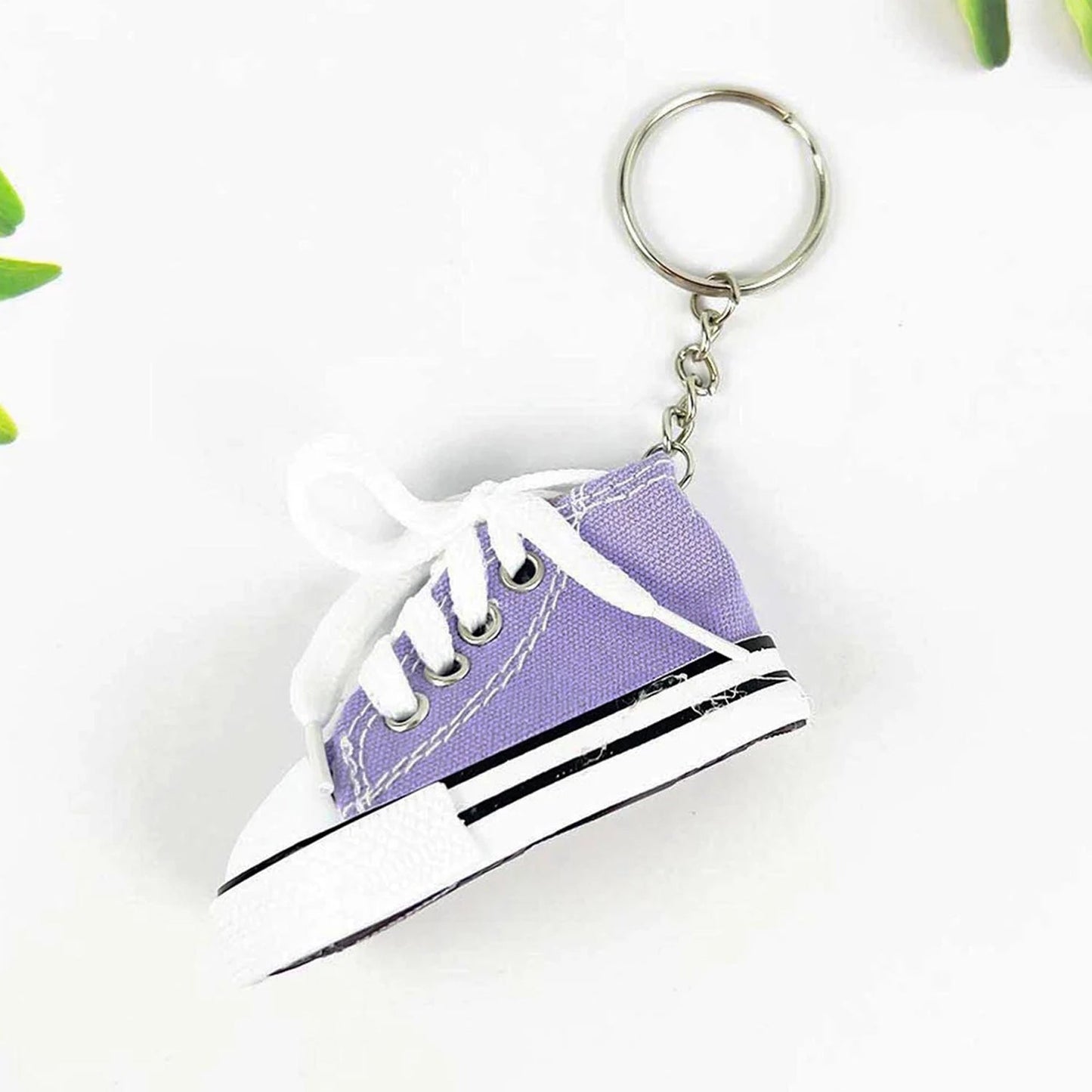 High-Top Basketball Shoe Keychain