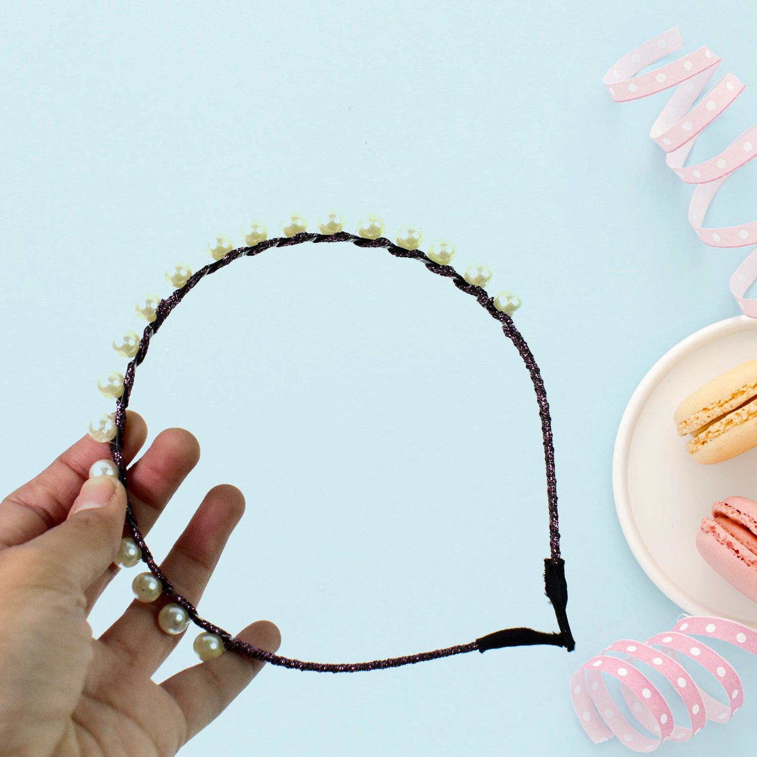 LustrousPearl Hairband