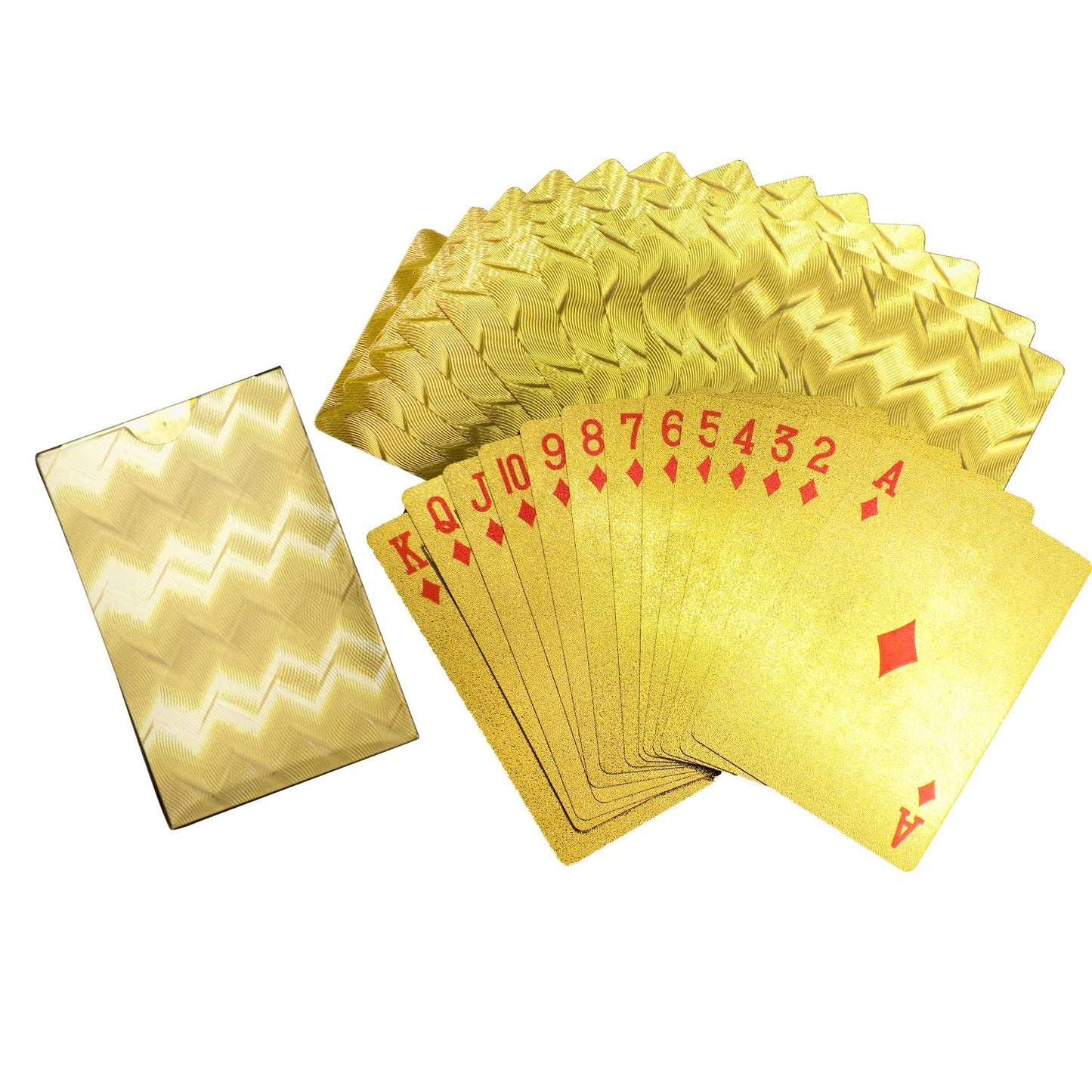 Luxury gold poker cards, premium quality and design