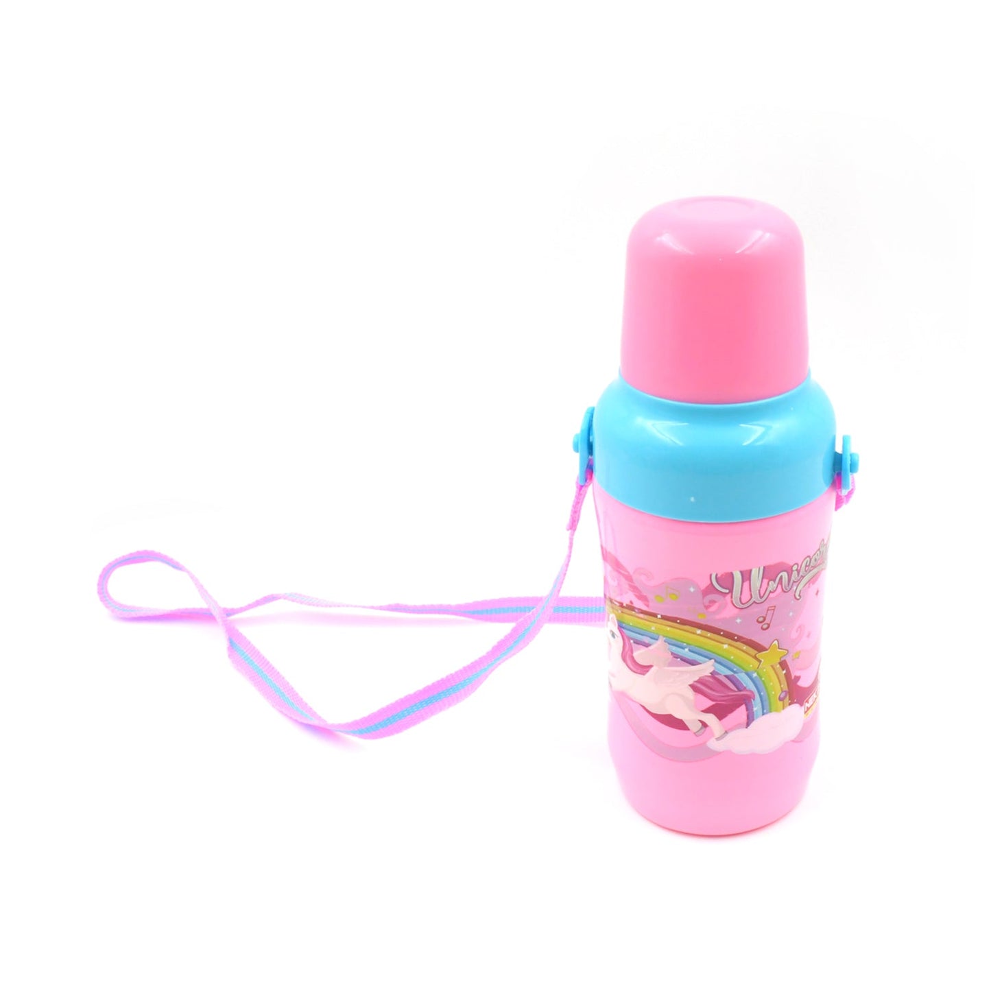 500ml insulated sports water bottle with straw