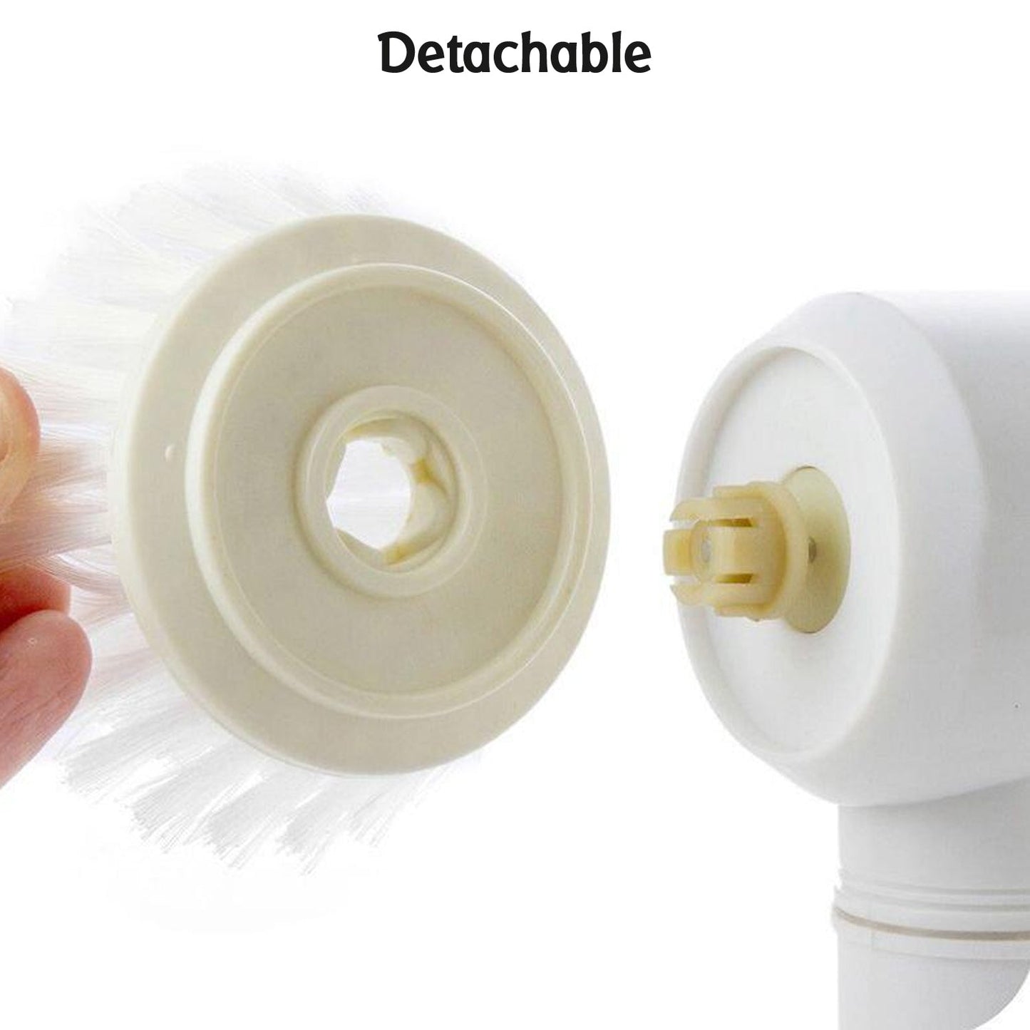 5in1 Home Kitchen Electric Cleaning Brush, Electric Spin Scrubber