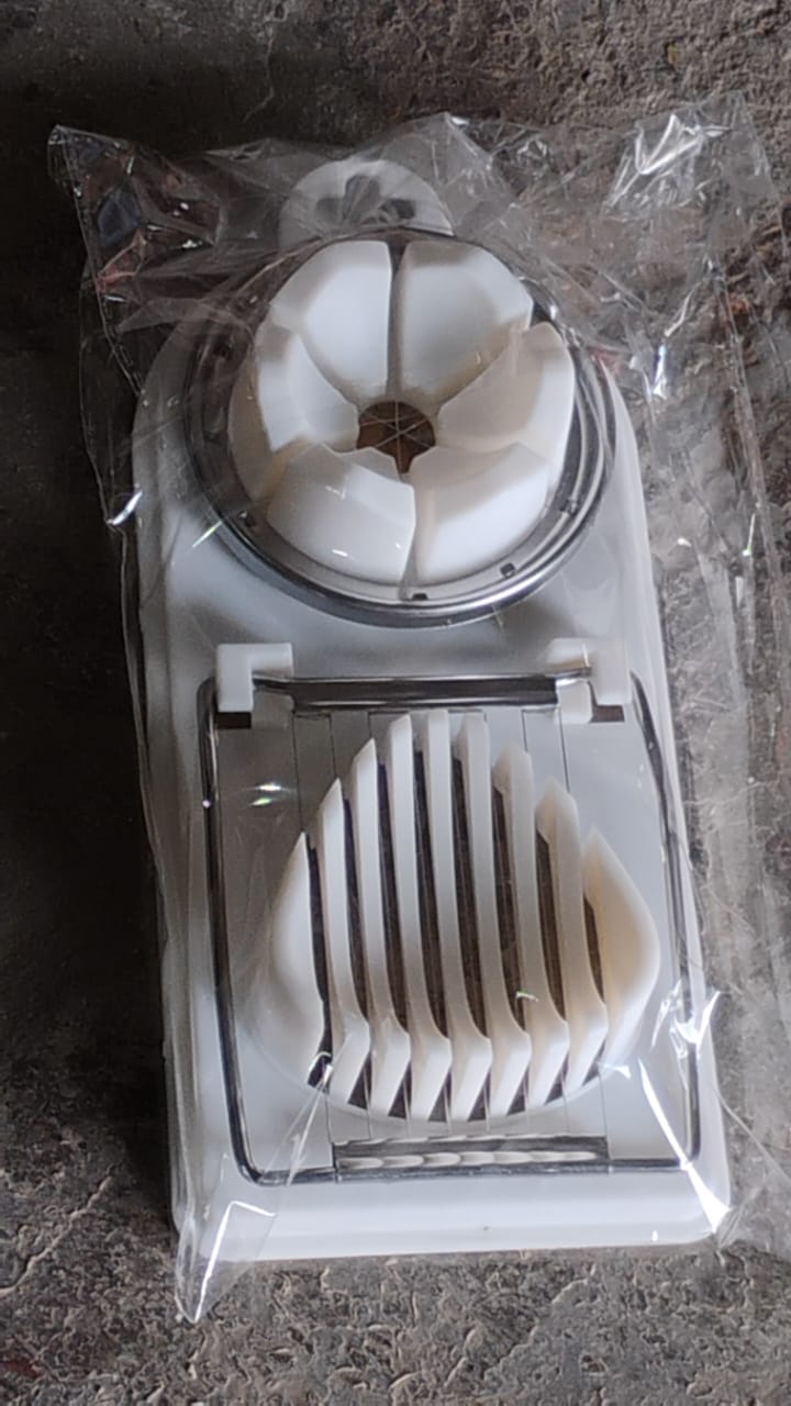 2 In 1 Egg Slicer, Egg Cutter For Hard Boiled Eggs