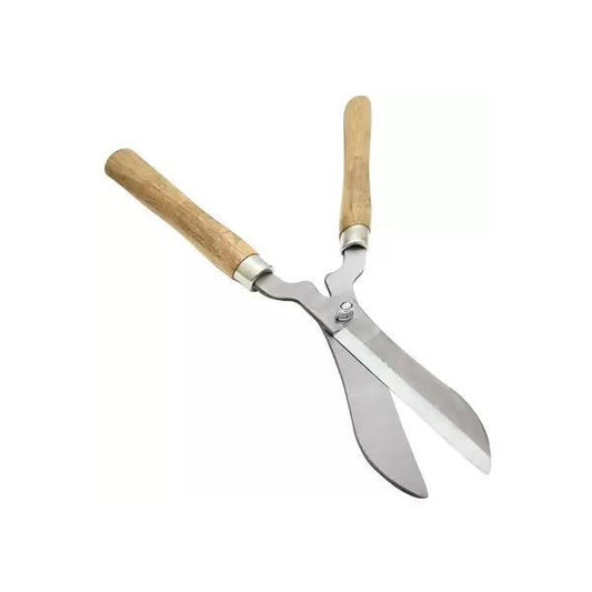 Wooden Handle Hedge Shears, Bush Clipper