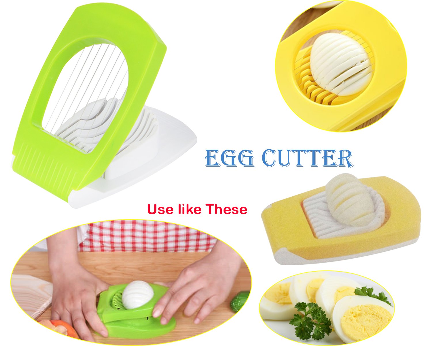 Egg Cutter in multicolor