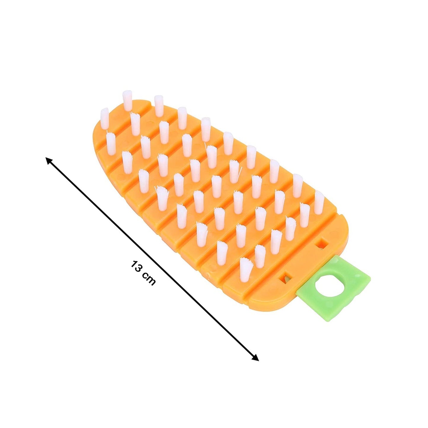 Vegetable Scrubbing Brush, Vegetable Scrubber Nonâ€‘Toxic Fruit Brush Carrot Shape Vegetable Brush for Potato for Vegetable