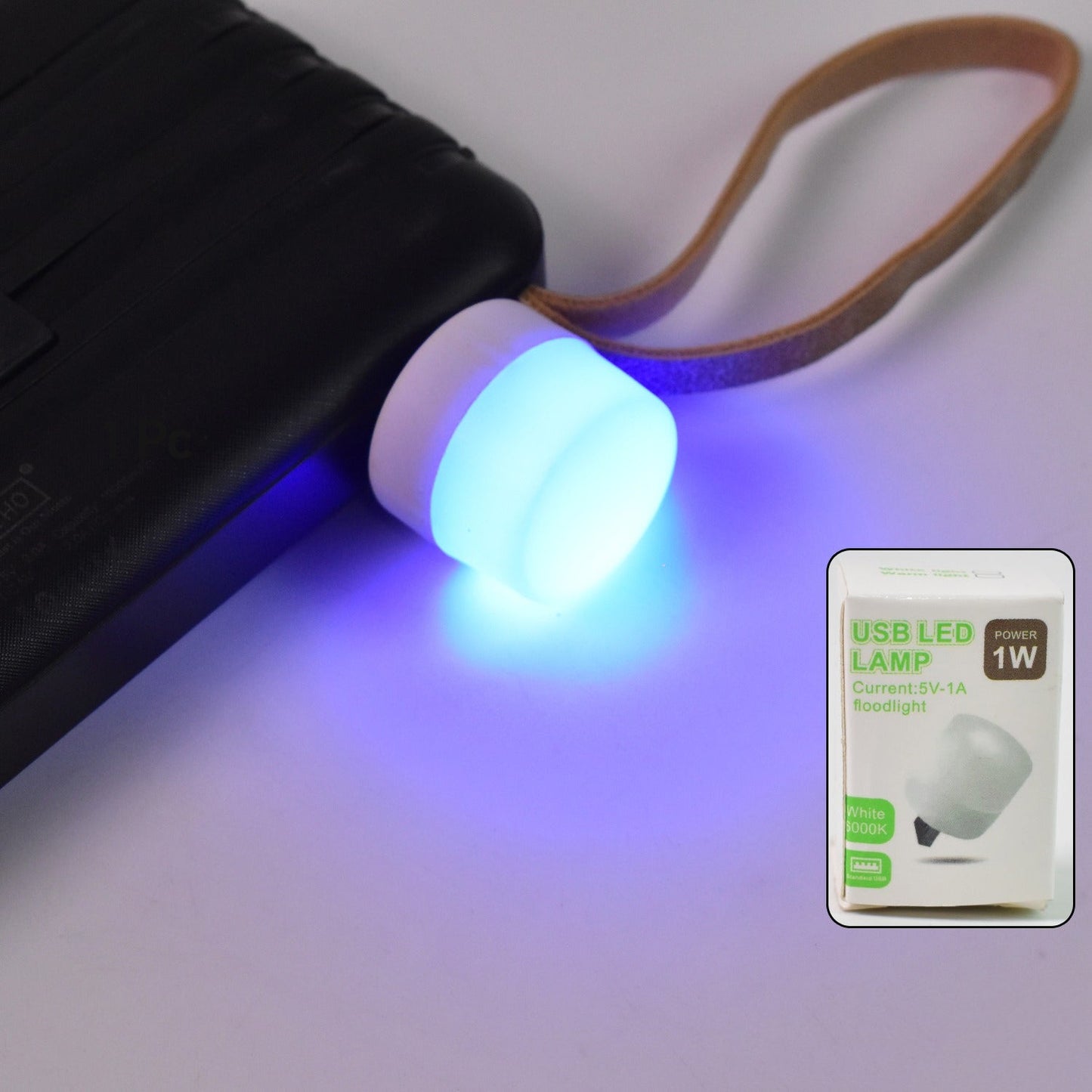 USB LED LAMP Night Light, Mini Portable for PC and Laptop (5 pcs Set / Mix Color)