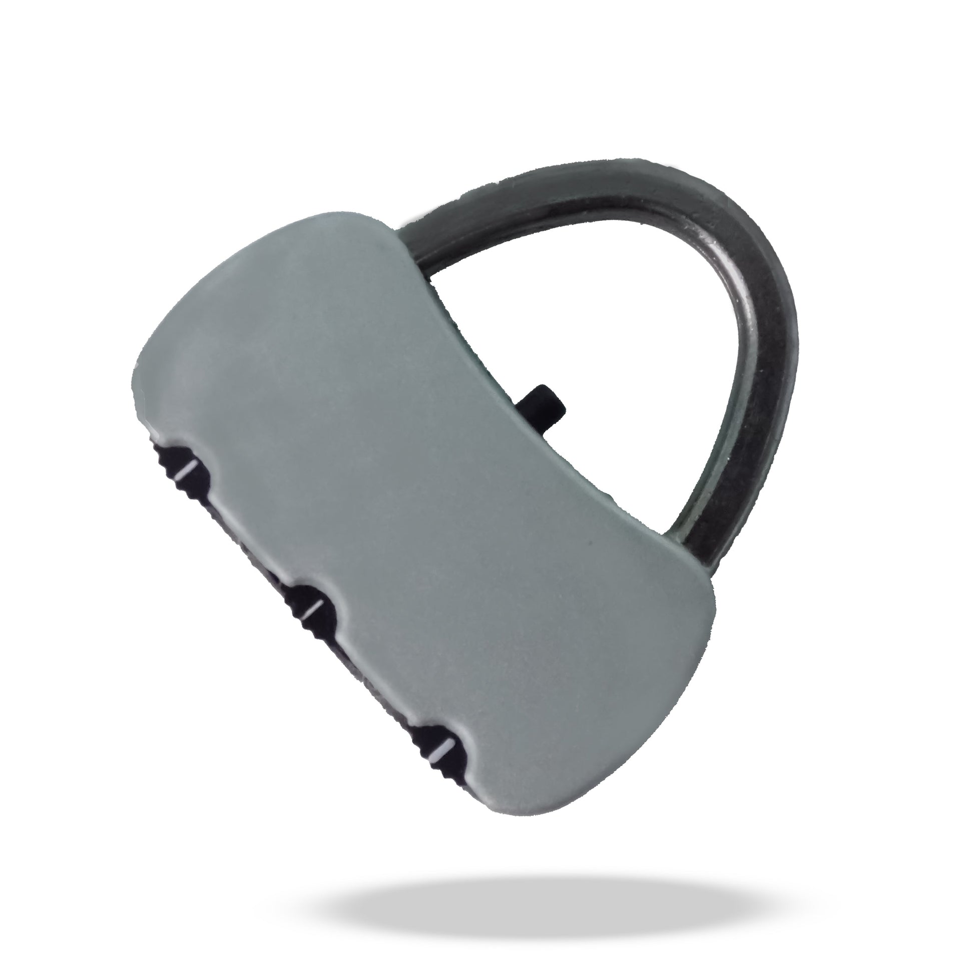 Combination padlock in stainless steel with reset option