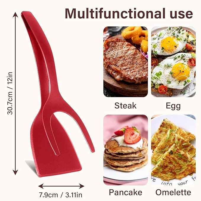 Spatula - Flip Turn & Grab What You Are Cooking with Ease Non-Stick Spatula