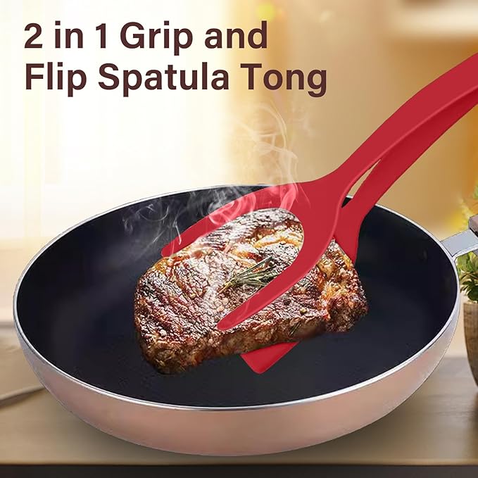 Spatula - Flip Turn & Grab What You Are Cooking with Ease Non-Stick Spatula