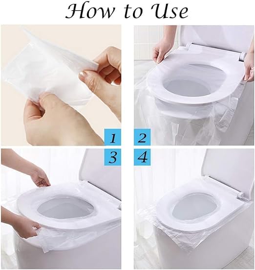 Disposable Toilet Seat Cover(pack of 50)